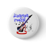 America Rocks Buttons