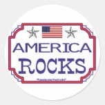 America Rocks Sticker