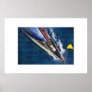 america s cup Sailing, sailboat, sailboat race Poster