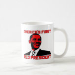 America;s First Red Presdident Drinkware Mug