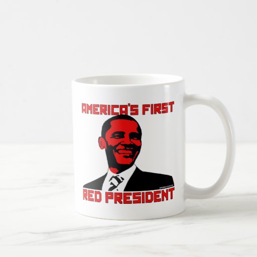 America;s First Red Presdident Drinkware Mug