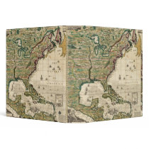 America Septentrionalis 3 Ring Binder