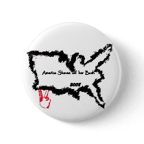 America Shaves Off Her Bush  2008 buttons