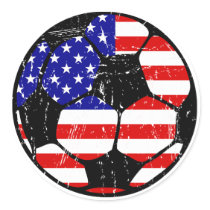 America Soccer Ball Stickers stickers