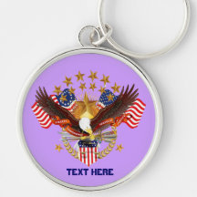 America Spirit  Key Chain Premium