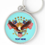 America Spirit  Key Chain Premium