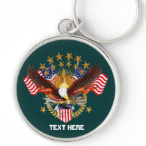 America Spirit  Key Chain Premium