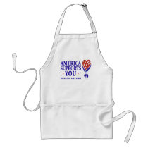 America Supports you LIGHT aprons