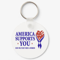 America Supports you LIGHT keychains by quatrosales America Supports you LIGHT keychains