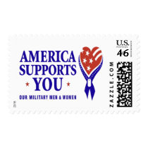 America Supports you LIGHT postage by quatrosales America Supports you LIGHT postage