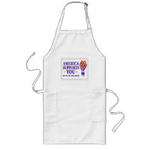 America Suppots You DARK aprons