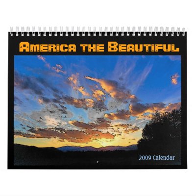 America the Beautiful Calendar by RickDouglas