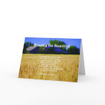 America the Beautiful Greeting Card