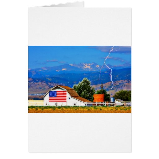 America The Beautiful Greeting Cards