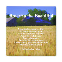 America the Beautiful Magnet