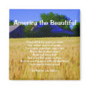 America the Beautiful Magnet