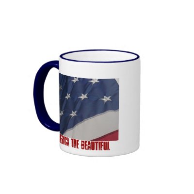America The Beautiful Coffee Mug by Priscilla48