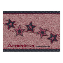 America the Brave Gift Tag business cards by holidayparade America the Brave Gift Tag business cards