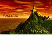 AMERICA~The Fire of HOPE! Photo Sculpture