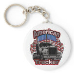America Trucker Key Chain