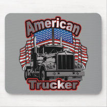 America Trucker Mouse Mats