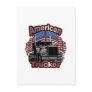 America Trucker Postcard
