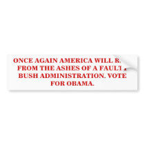 AMERICA WILL RISE AGAIN. bumper stickers