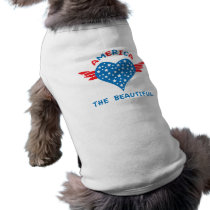 America Winged Heart pet clothing by lesrubadesigns America Winged Heart pet clothing