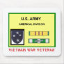 AMERICAL DIVISION VIETNAM WAR VET MOUSE MATS