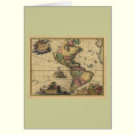 Americam utramque - North & South America Map cards