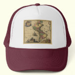 Americam utramque - North & South America Map hats