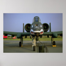 American A10, ground attack Print