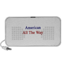 American All The Way iPhone Speaker
