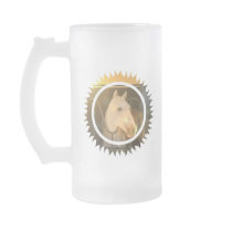 American Andalusian Frosted Beer Mug
