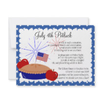 American Apple Pie Personalized Announcement