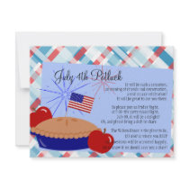 American Apple Pie Personalized Announcements