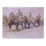 American Army Cavalry Regiment 1899 postcards