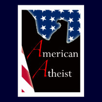 American Atheist Poster posters