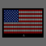 American Atheist USA flag Print