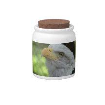 American Bald Eagle Candy Jar