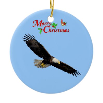 American Bald Eagle Christmas Ornament