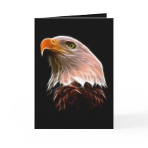 American Bald Eagle Head Greeting Cards