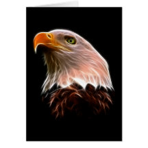 American Bald Eagle Head Greeting Cards