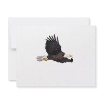 American Bald eagle Personalized Announcement