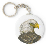 American Bald Eagle Keychain