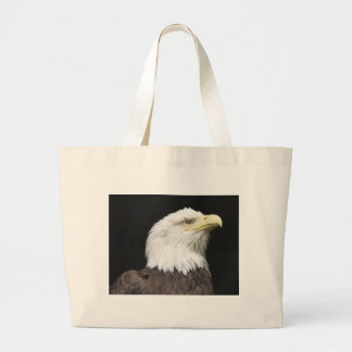 American Bald Eagle Profile Jumbo Tote Bag