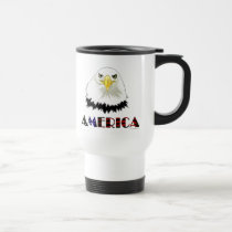 American Bald Eagle Travel Mug