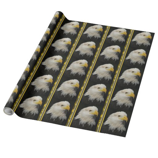 American Bald Eagle Wrapping Paper Zazzle