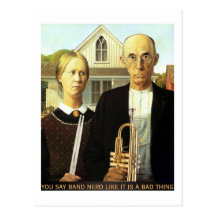 American Band Nerds Postcard