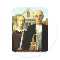 American Band Nerds stickers